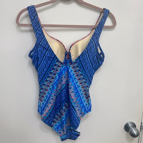 Miraclesuit Escape Casablanca Criss Cross One Piece Swimsuit Underwire Bra 10 - Picture 3 of 9